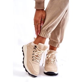 PA1 Zapatillas Trekking Mujer Trappers Beige Claro Otto 2