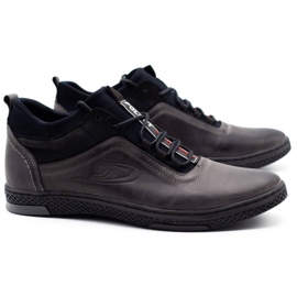 Polbut Botas de invierno para hombre K27F, gris negro 2