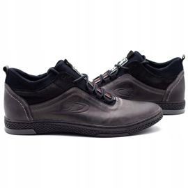 Polbut Botas de invierno para hombre K27F, gris negro 3