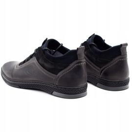 Polbut Botas de invierno para hombre K27F, gris negro 4
