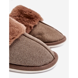 Pantuflas Calientes Hombre Marrón Marcus 3