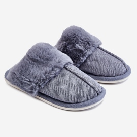 Pantuflas Con Aislamiento De Hombre Azul Marino Marcus 1