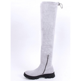 BM Botas Altas Mujer Adlon Gris 1