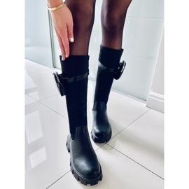 BM Botas negras con bolsa Aytes negro 4