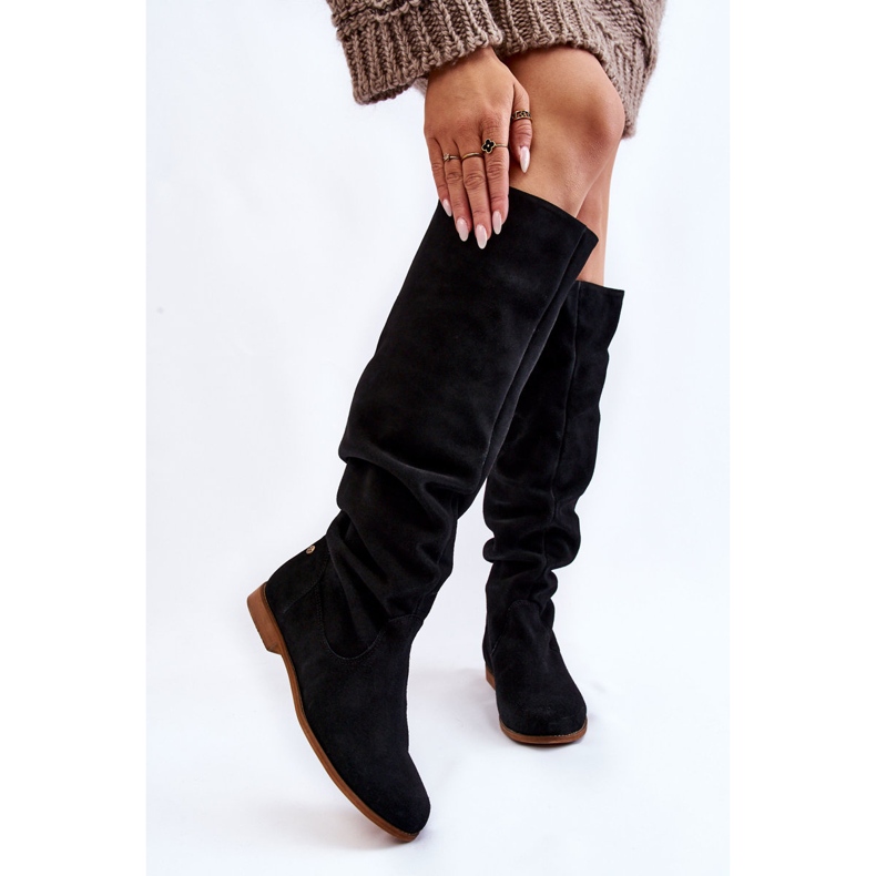 Botas hasta la Rodilla Mujer Ante Maciejka 05790-01 Negro 1
