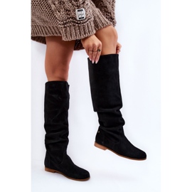 Botas hasta la Rodilla Mujer Ante Maciejka 05790-01 Negro 6