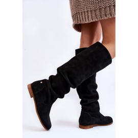 Botas hasta la Rodilla Mujer Ante Maciejka 05790-01 Negro 7
