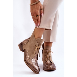 Tacones Planos Piel Maciejka 2878J-04 Beige 1