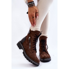 Botas Aislantes Ante Laura Messi 2508 Marrón 1