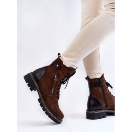 Botas Aislantes Ante Laura Messi 2508 Marrón 5