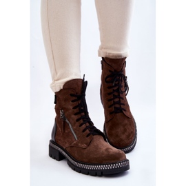 Botas Aislantes Ante Laura Messi 2508 Marrón 3
