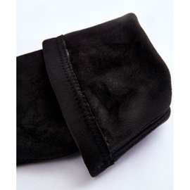 PL5 Botas de ante con plataforma hasta la rodilla Black Spectrum negro 5