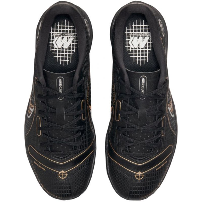 Nike Mercurial Vapor 14 Academy Ic Jr DJ2861-007 zapatos de fútbol negro negro 1 Nike Mercurial Vapor 14 Academy Ic Jr DJ2861-007 zapatos de fútbol negro negro 1