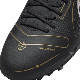 Nike Mercurial Vapor 14 Academy Ic Jr DJ2861-007 zapatos de fútbol negro negro 4