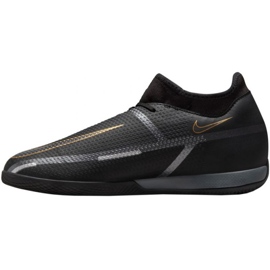 Nike Phantom GT2 Academy Df Ic M DC0800-007 zapatos de fútbol negro negro 2