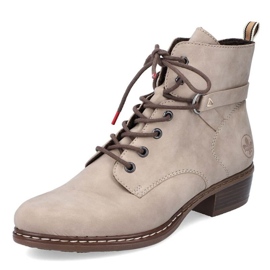 Cómodas botas aislantes Rieker W RKR574 beige 5