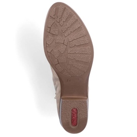 Cómodas botas aislantes Rieker W RKR574 beige 8