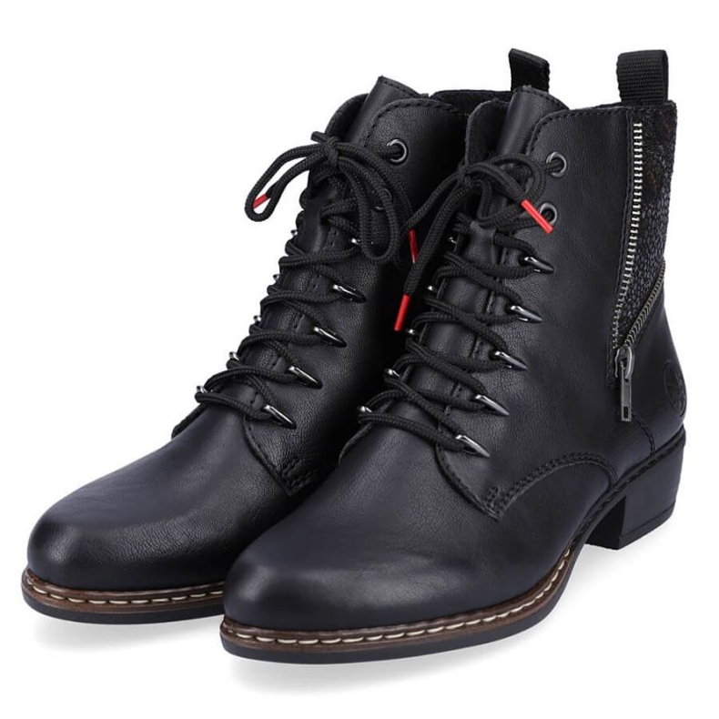 Cómodas botas aislantes Rieker W RKR485A negro 2