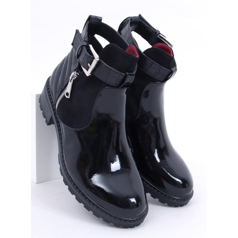BM Botas cortadas Thomas Black Mirrors negro 2