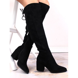 Botines mujer ante poste insulado negro Vinceza 3