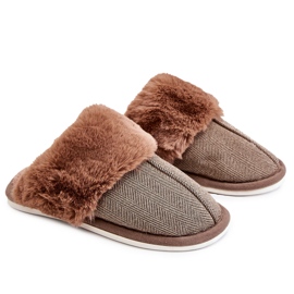 Pantuflas Calientes Hombre Marrón Marcus 4