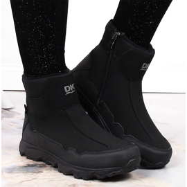 Botas de nieve impermeables para niños con aislamiento trekking negro DK 2462 6
