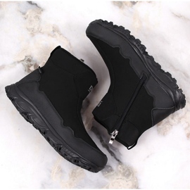 Botas de nieve impermeables para niños con aislamiento trekking negro DK 2462 3