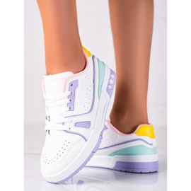 SHELOVET Calzado deportivo de moda blanco 1