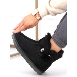 Botas de nieve Emusy para mujer Negro 3