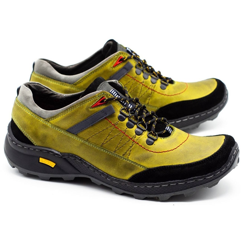 Olivier 274GT zapatos de trekking para hombre verde 2
