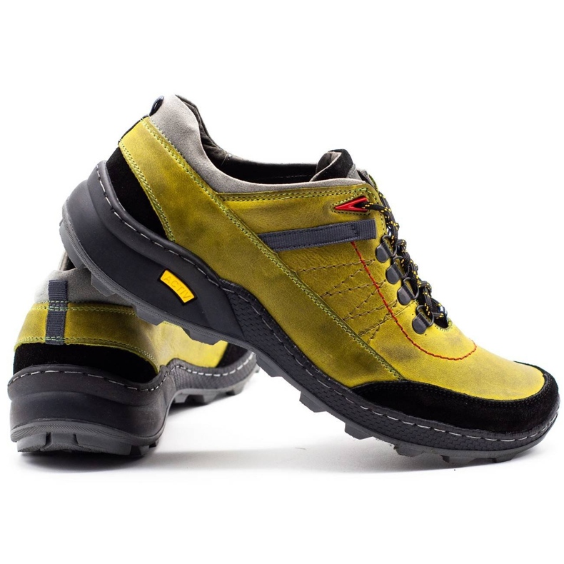Olivier 274GT zapatos de trekking para hombre verde 3