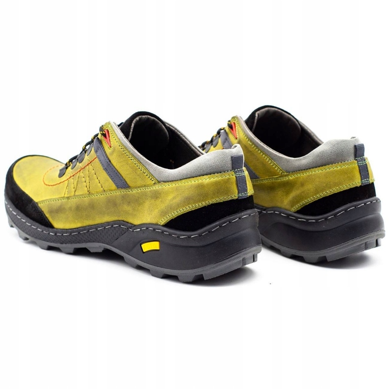 Olivier 274GT zapatos de trekking para hombre verde 4
