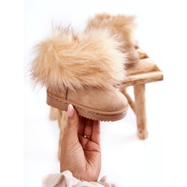 FR1 Botas De Nieve Infantiles Con Pelo Beige Ariana 2 FR1 Botas De Nieve Infantiles Con Pelo Beige Ariana 2