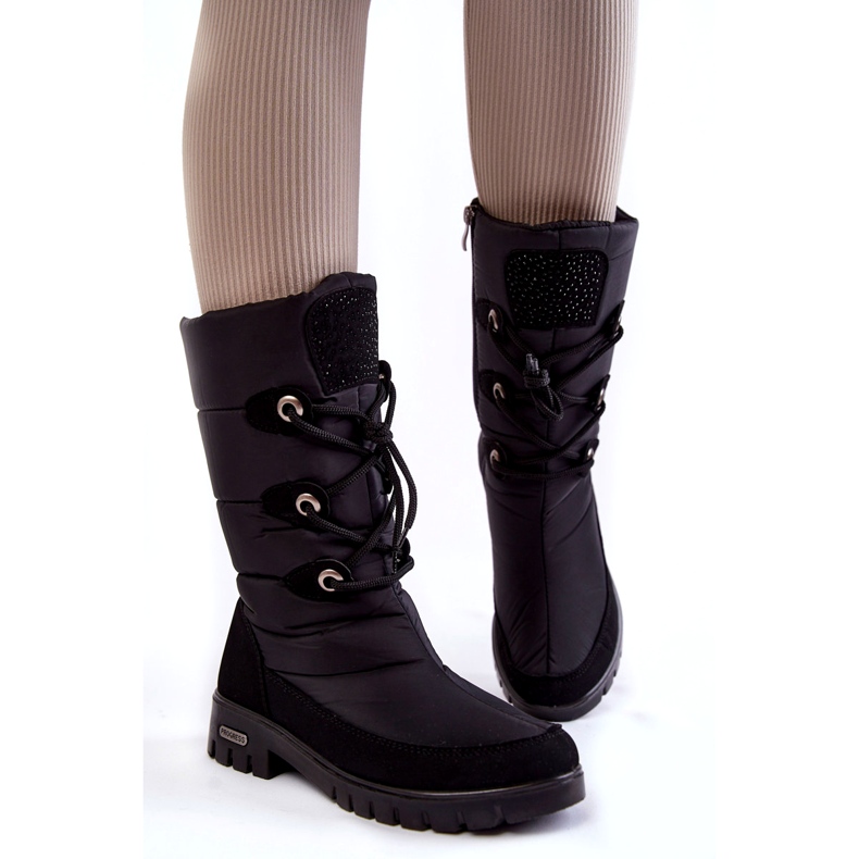 Botas de Nieve Altas y Cálidas Progress PROGJ-20-07 Negro 5