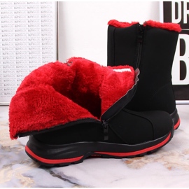 Botas de nieve impermeables negras DK Soft Shell negro 1