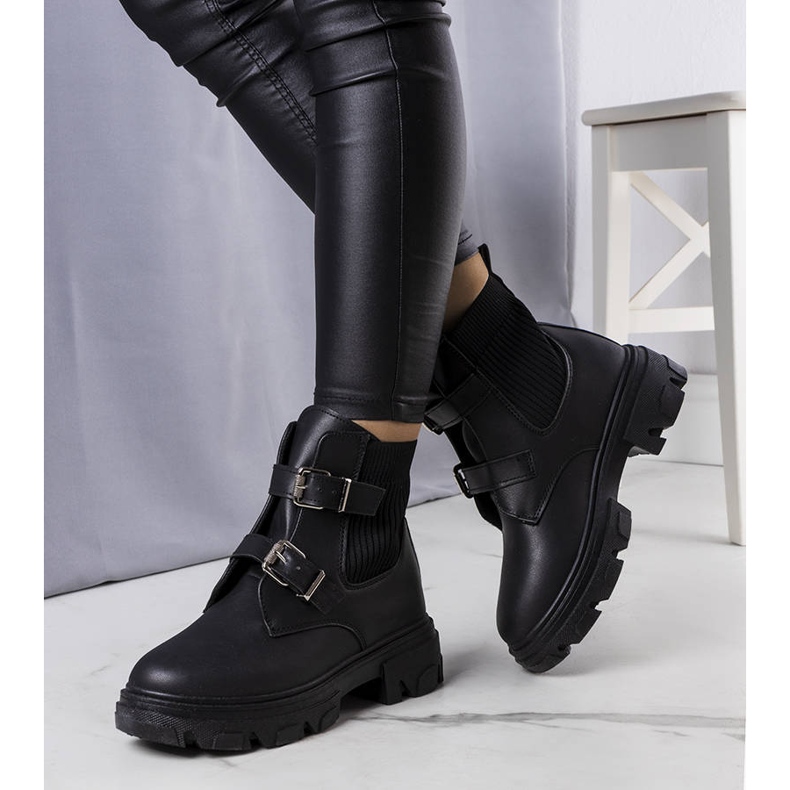 Botas negras Isamba negro 1