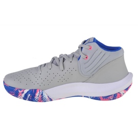 Zapatillas de baloncesto Under Armour Jet 21 M 3024260-109 gris tonos de gris 1