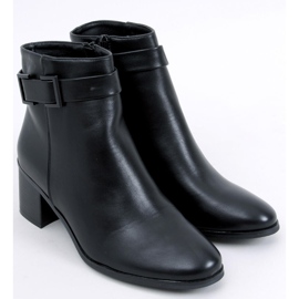 BM Botas negras de tacón Dolores negro 3