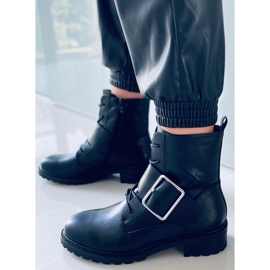 BM Botas con cordones Billy Black negro 2