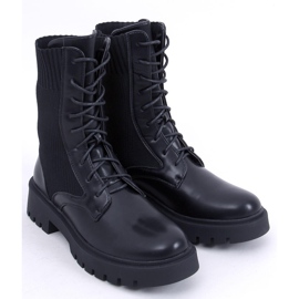 BM Botas con parte superior elástica Cass Black negro 1