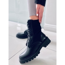 BM Botas con parte superior elástica Cass Black negro 2