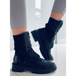 BM Botas con parte superior elástica Cass Black negro 4