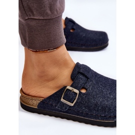 Pantuflas Preventivas Mujer Inblu DJ-07-041 Azul Marino 5