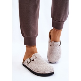 Pantuflas Preventivas Mujer Inblu DJ-07-002 Beige 3