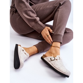Pantuflas Preventivas Mujer Inblu DJ-07-002 Beige 6