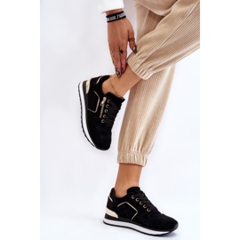 PG1 Zapatillas con plataforma de ante negro Riverside 3