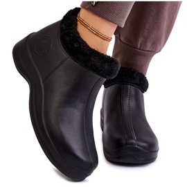PM2 Botas de Lluvia Cálidas Slip-On Mujer Negras Izera negro 7
