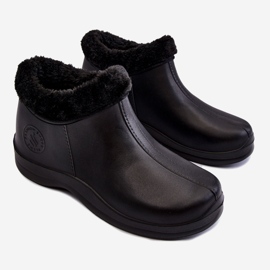 PM2 Botas de Lluvia Cálidas Slip-On Mujer Negras Izera negro 6