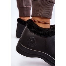 PM2 Botas de Lluvia Cálidas Slip-On Mujer Negras Izera negro 5
