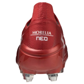 Botas de fútbol Mizuno Morelia Neo Iii ß Elite Mix M P1GC229160 rojo naranjas y tintos 3